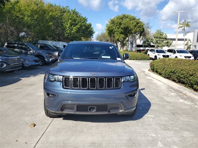 2021 Jeep Grand Cherokee 80th Anniversary Edition
