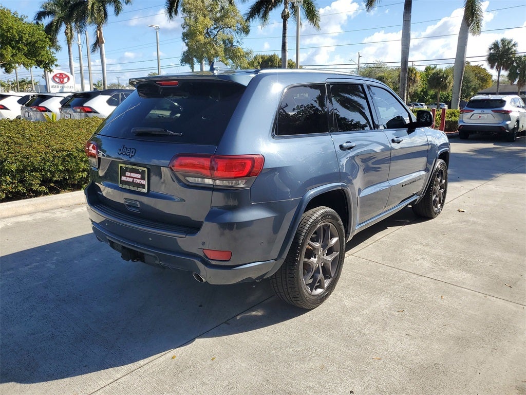 2021 Jeep Grand Cherokee 80th Anniversary Edition
