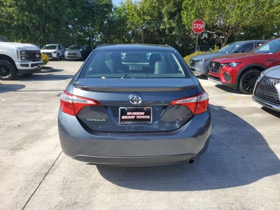 2016 Toyota Corolla S Plus