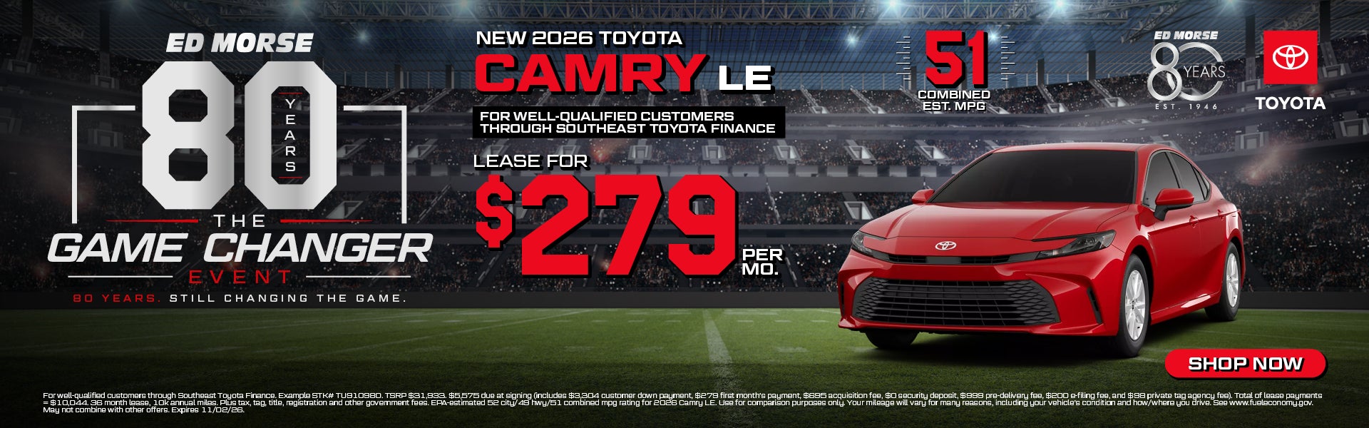 New 2026 Toyota Camry LE