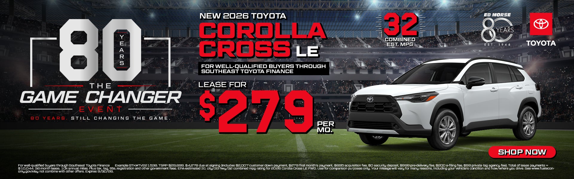 New 2026 Toyota Corolla Cross LE